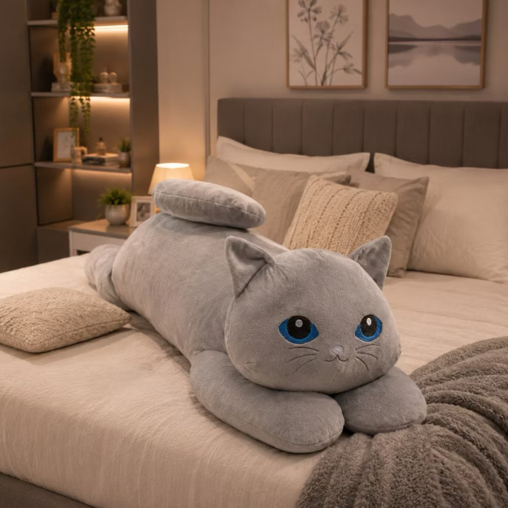 Xuxão Gigante Gato de Pelúcia